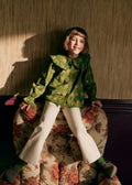Chemise Margot - Olive / broderie herbier