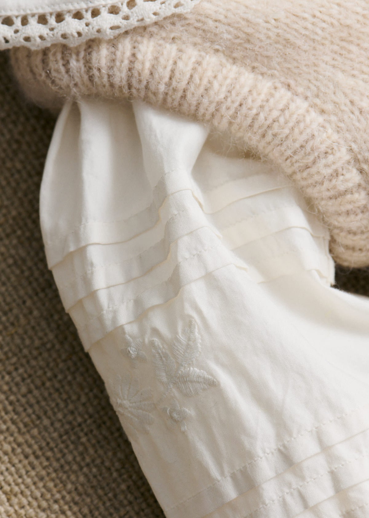 Gilet Charlot - Vanille