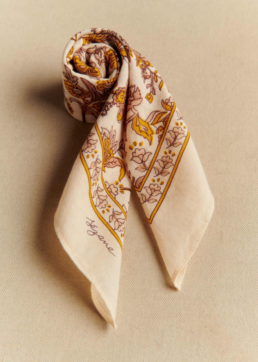 Foulard Gaston - Fleurs avril