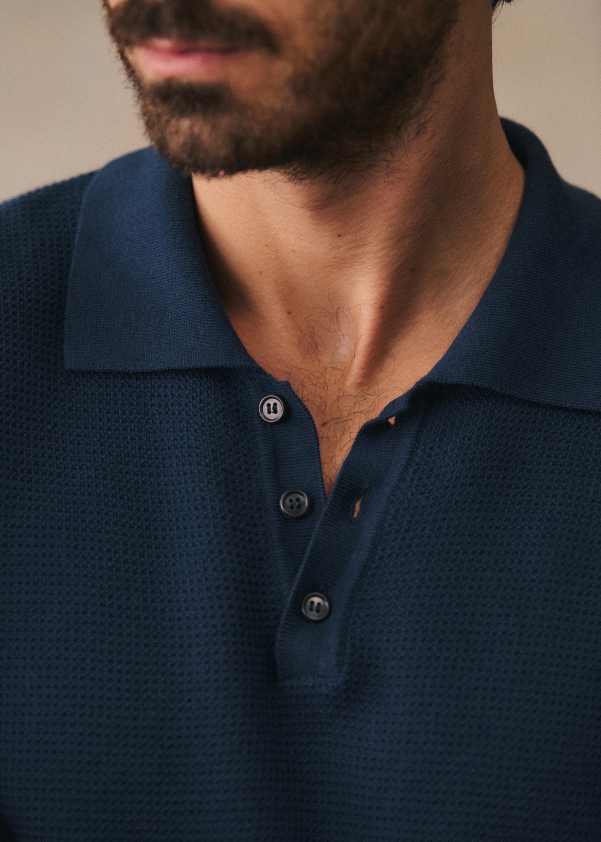 Polo Maille Simeone - Marine
