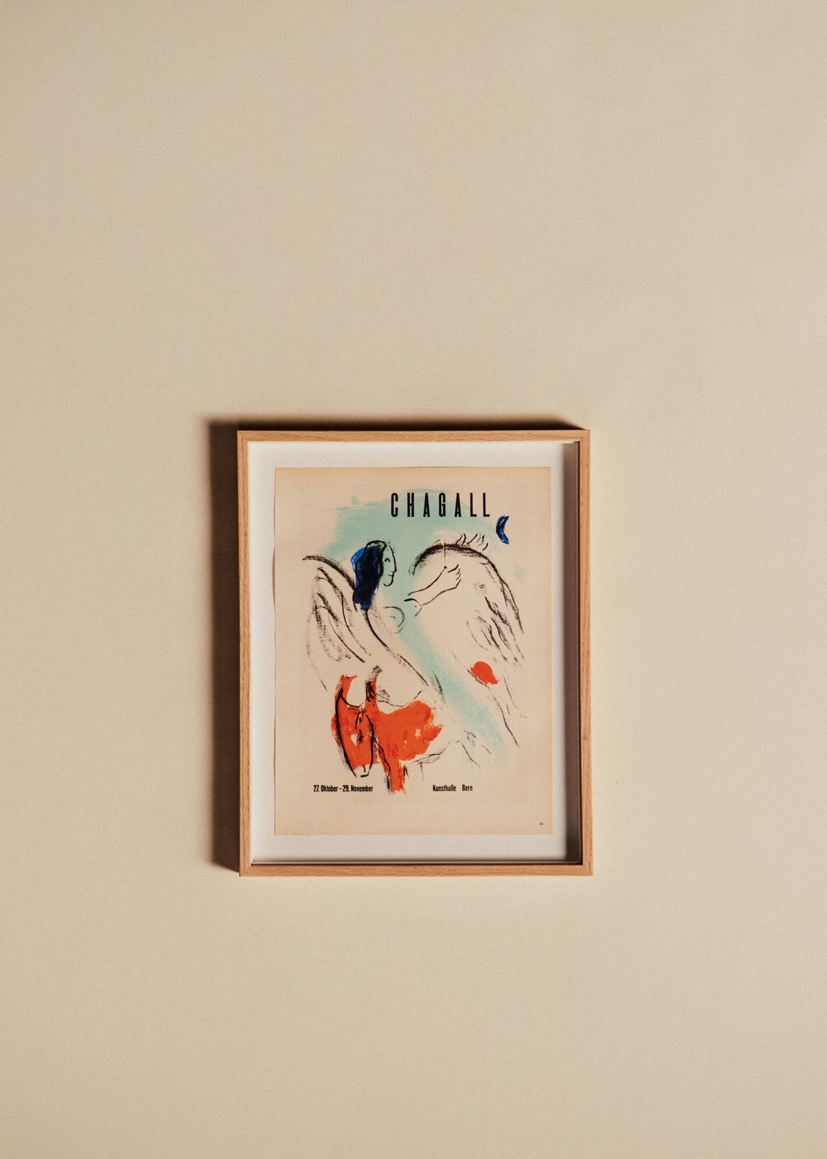Affichette Mourlot de Chagall - N°5