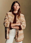Veste Sari - Carreaux Beige