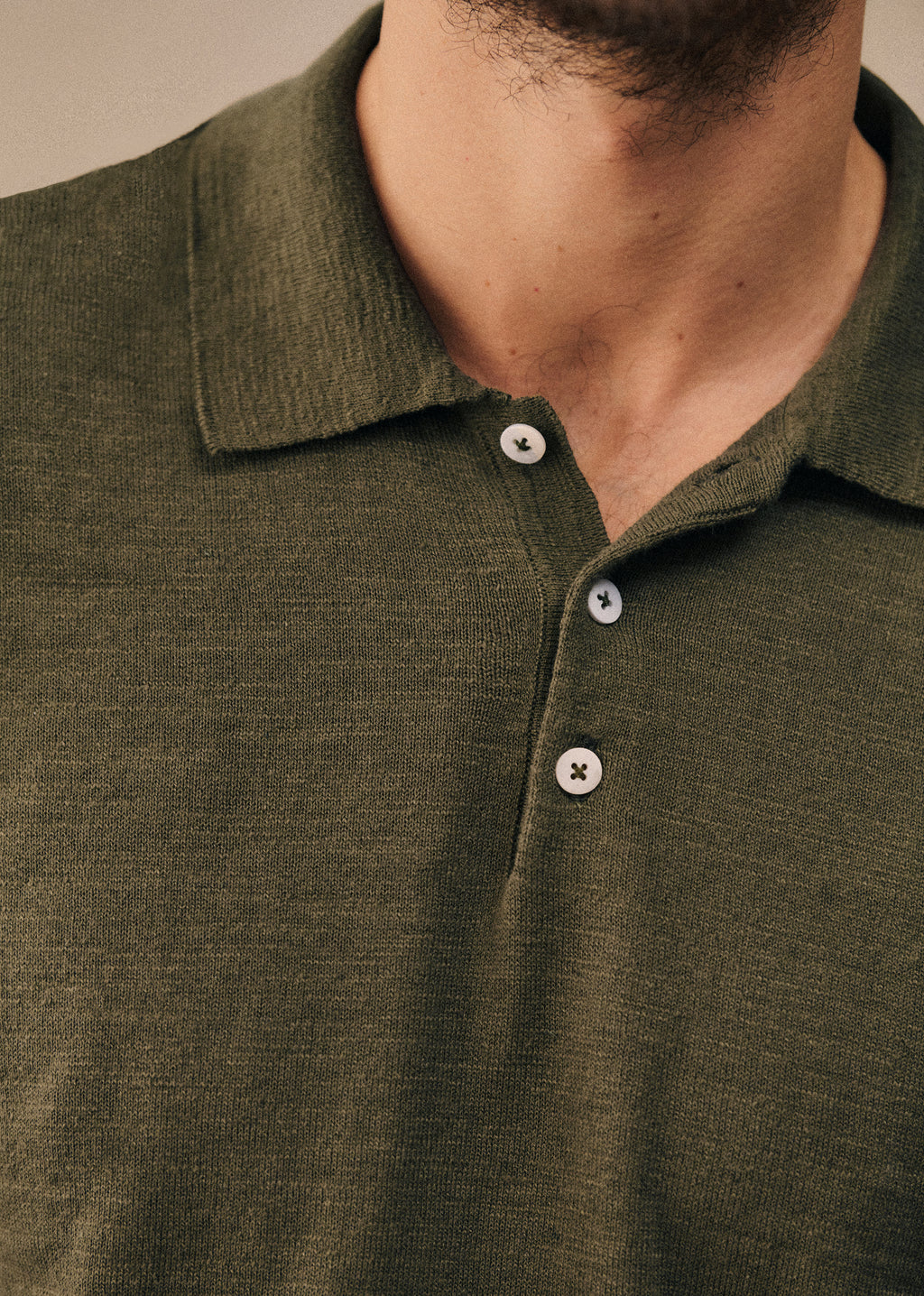 Polo Maille Joan - Kaki