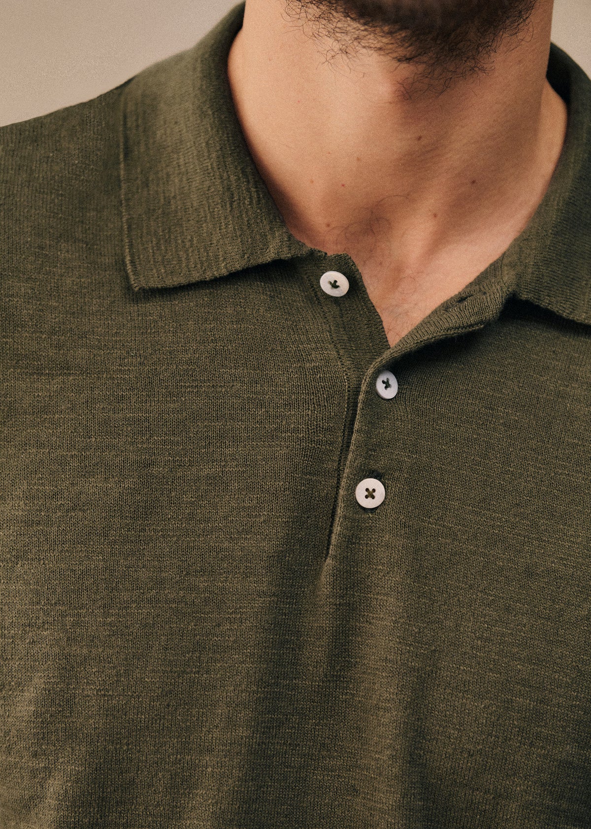 Polo Maille Joan - Kaki