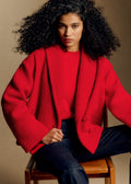 Manteau Ambre - Rouge Vif