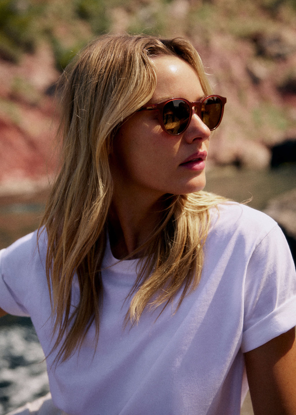 Lunettes de soleil Penelope - Prune