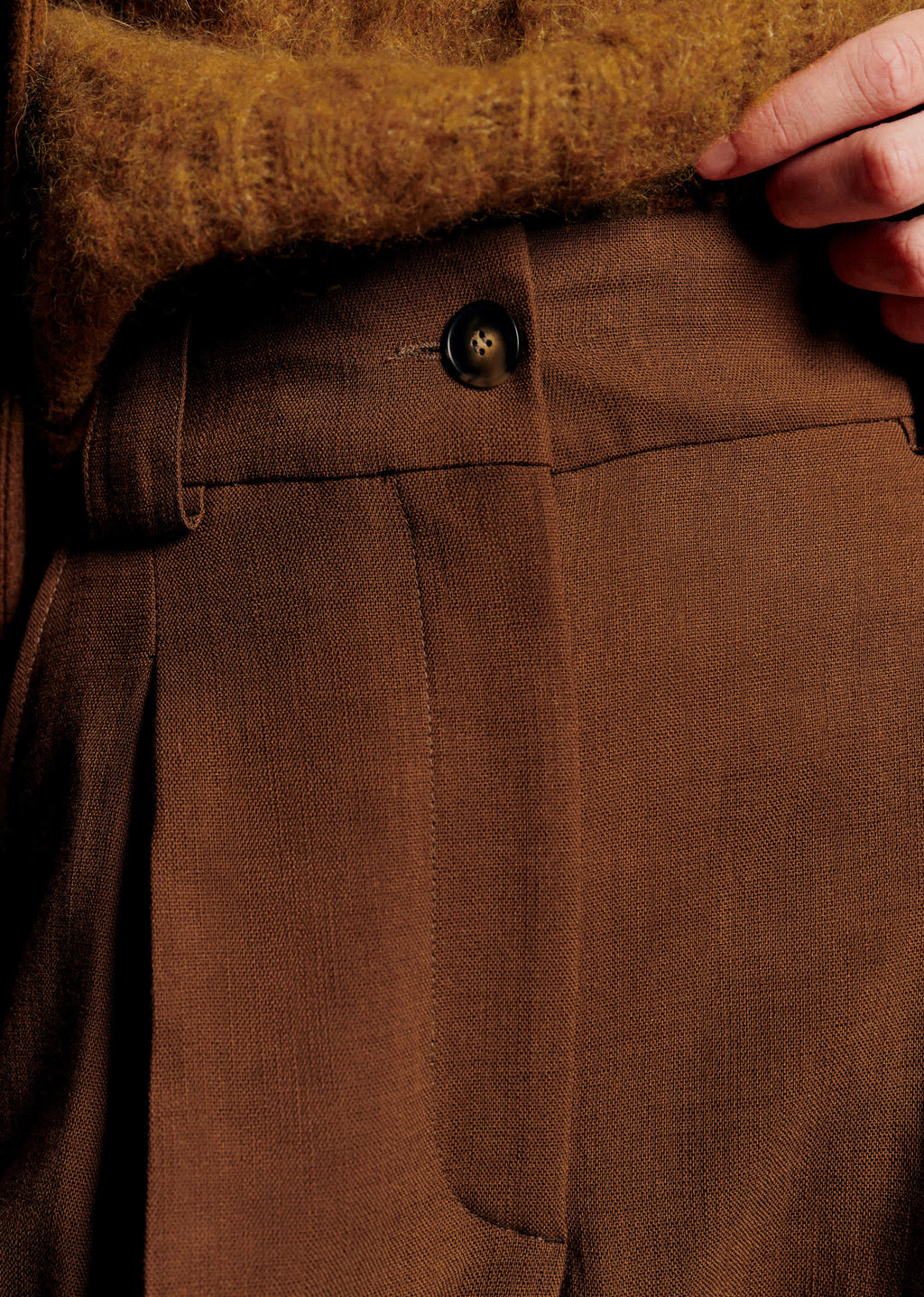 Pantalon Théophile - Chocolat