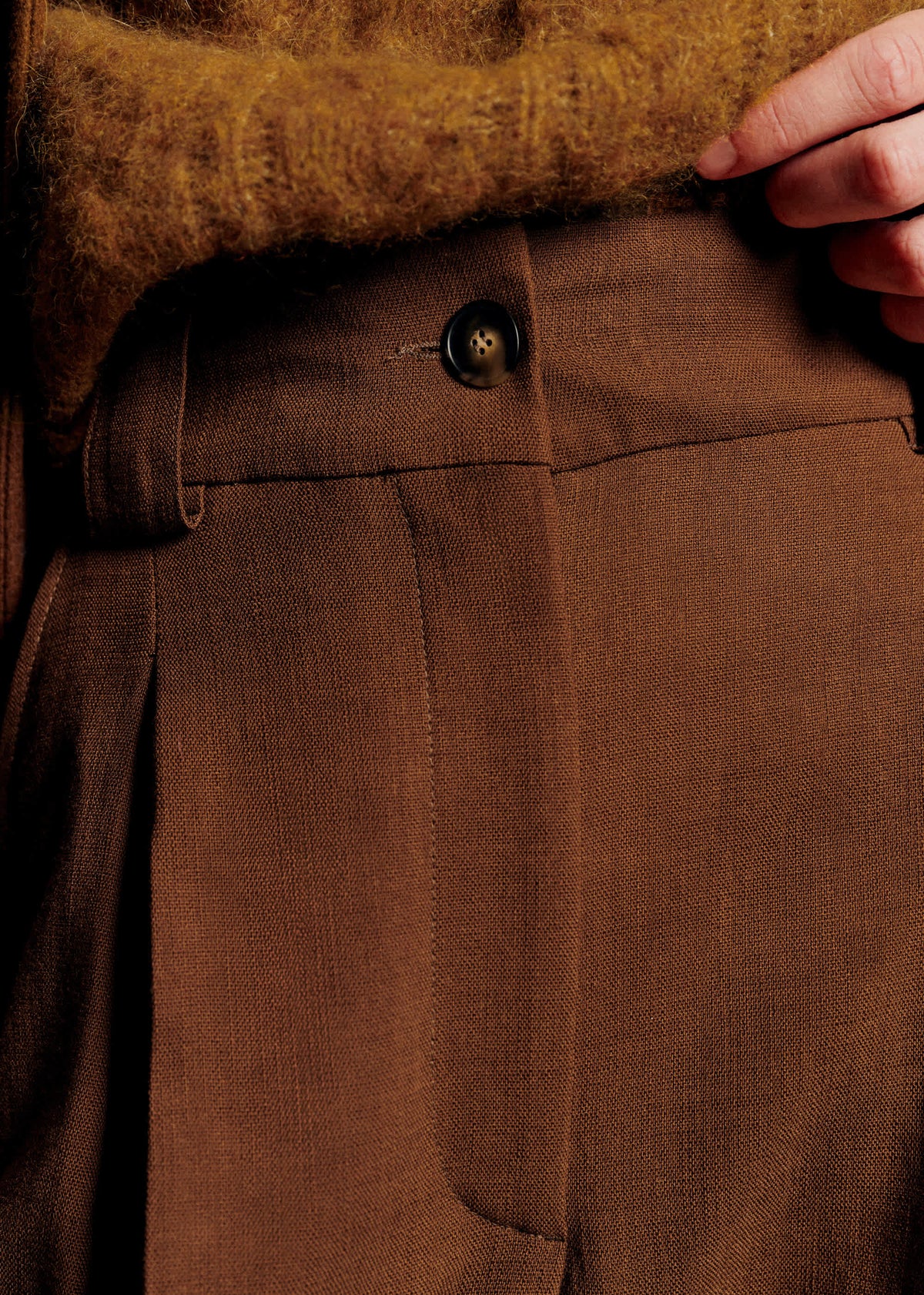 Pantalon Théophile - Chocolat