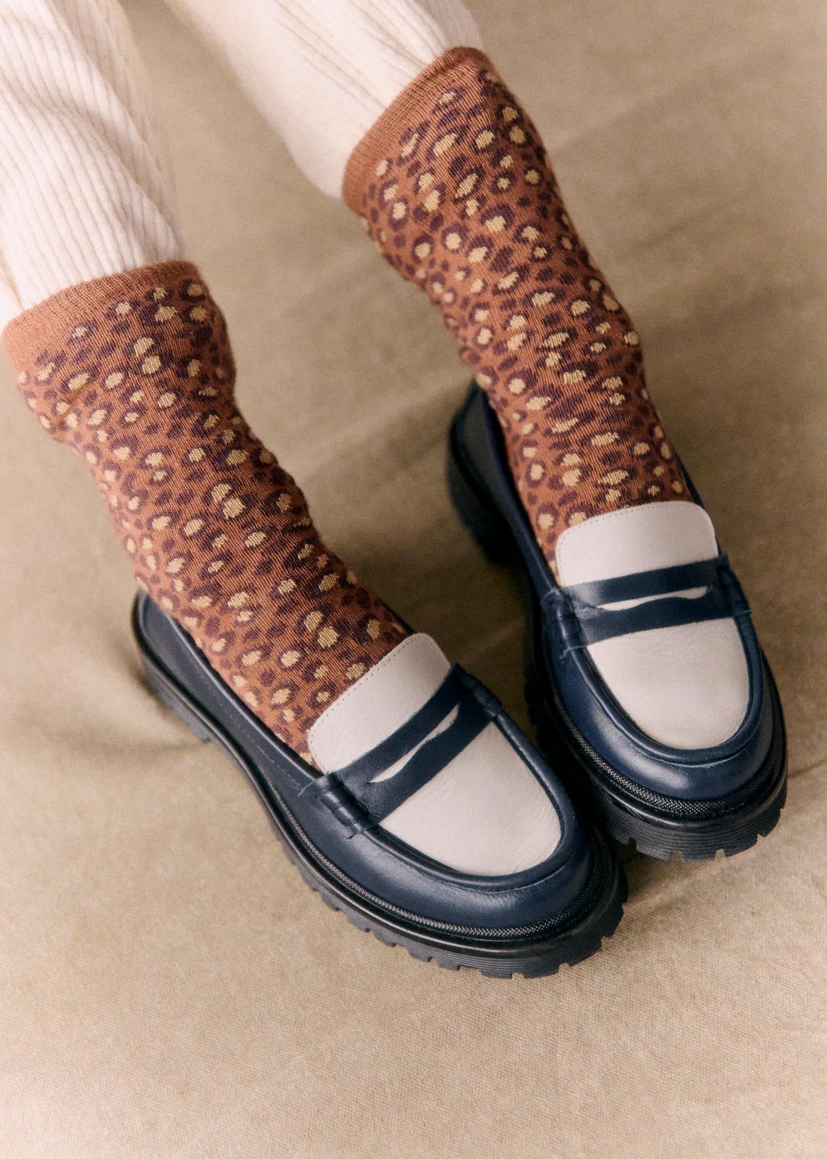Lot de 2 chaussettes Léopard - Léopard