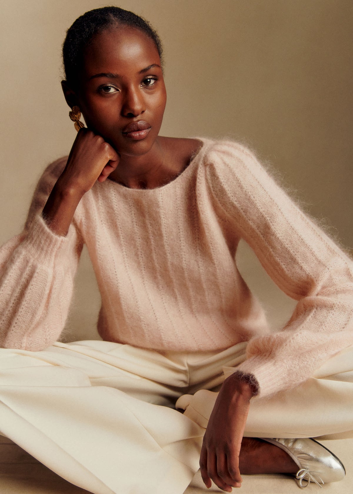 Pull Aretha - Rose Ballerine