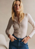 Top Reese - Beige Chiné