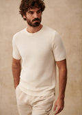 T-Shirt Maille Simeone - Blanc