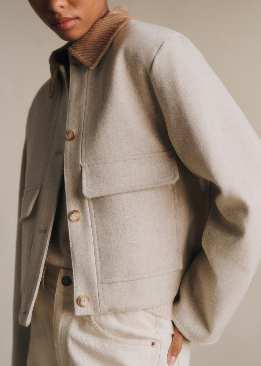 Veste Marion - Beige Chiné