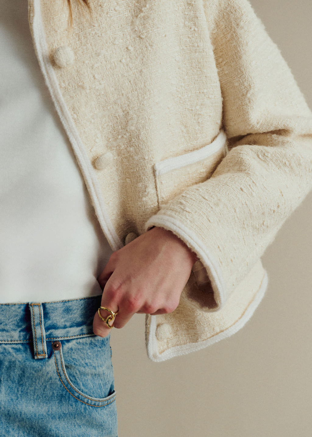 Veste ACHILLE - Ecru