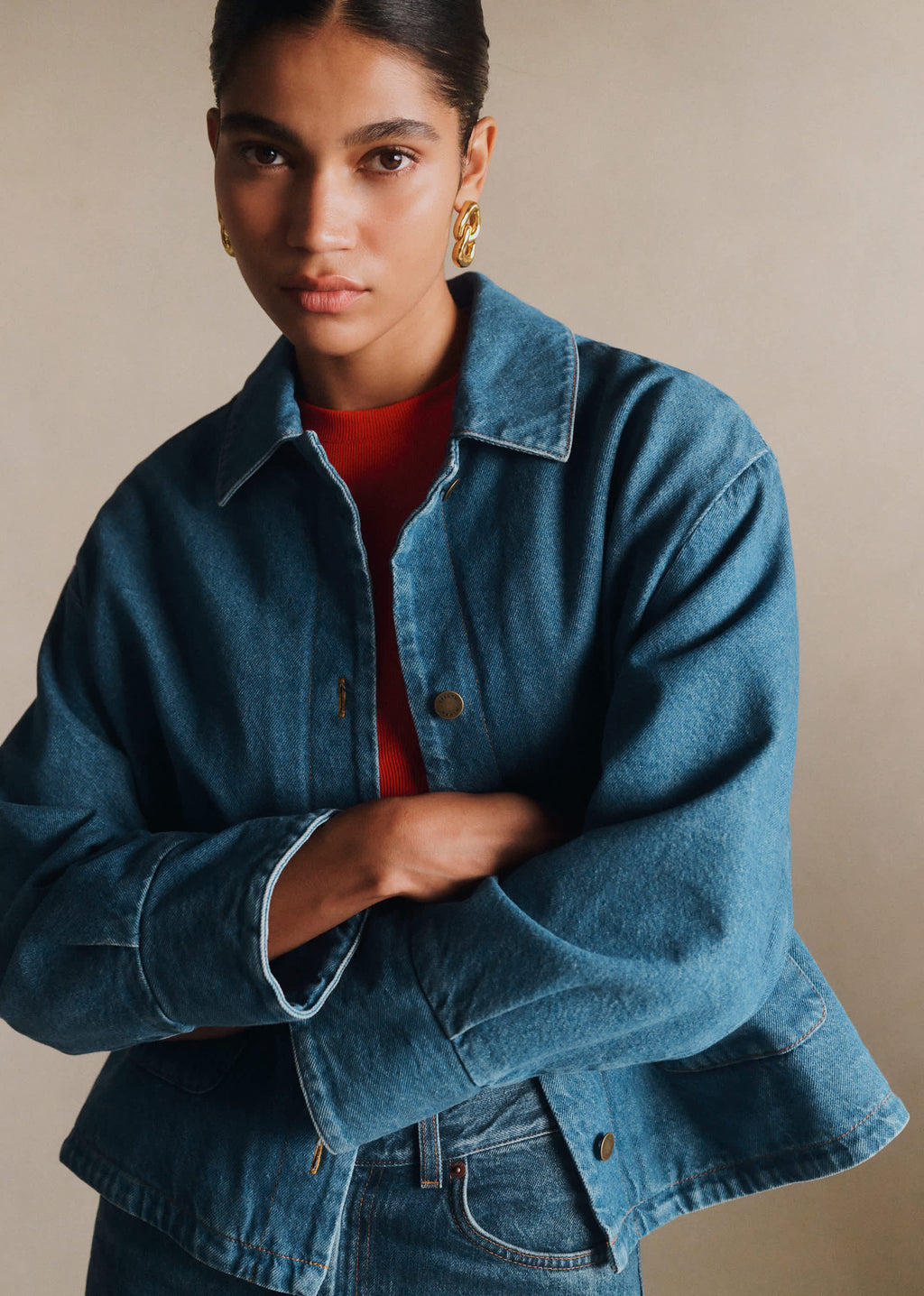 Veste Mia - Bleu Denim