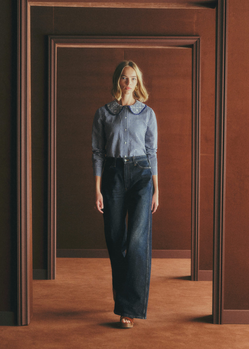 Chemise Thomy - Carreaux bleu