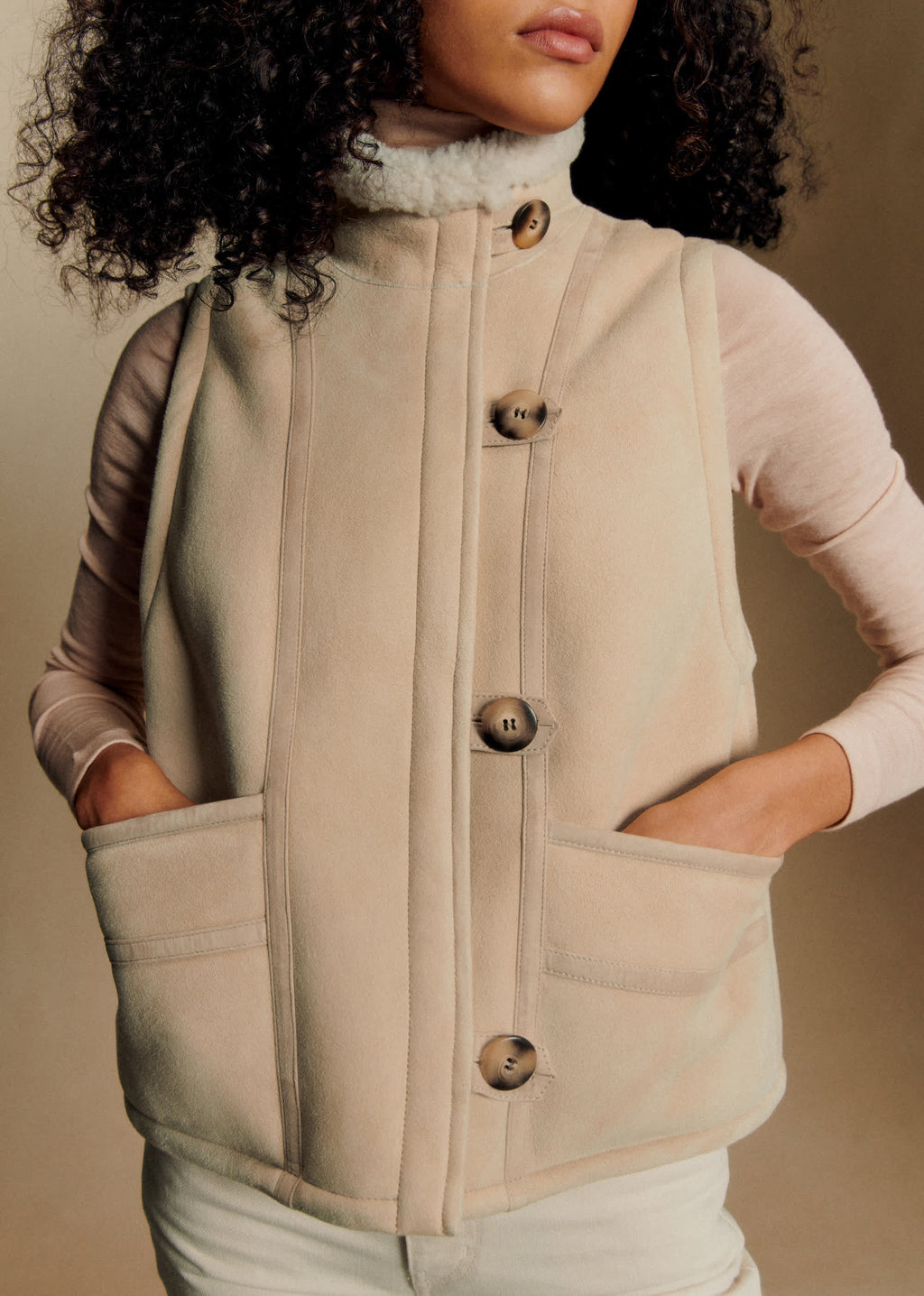 Manteau Alais - Naturel