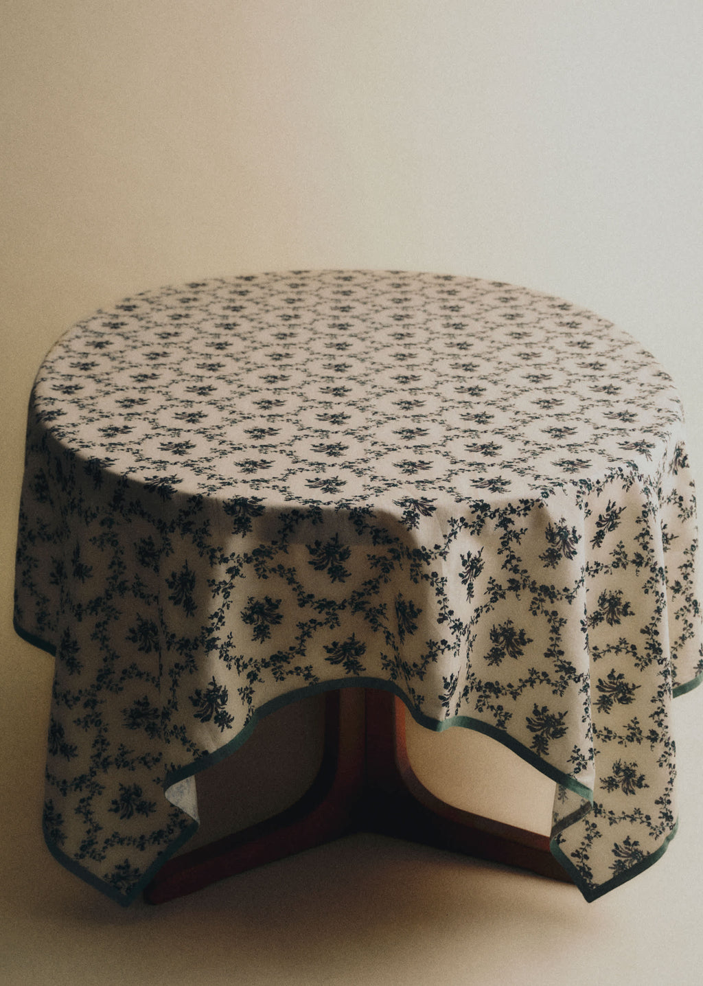 Nappe Imprimée - Croisillons Bleu