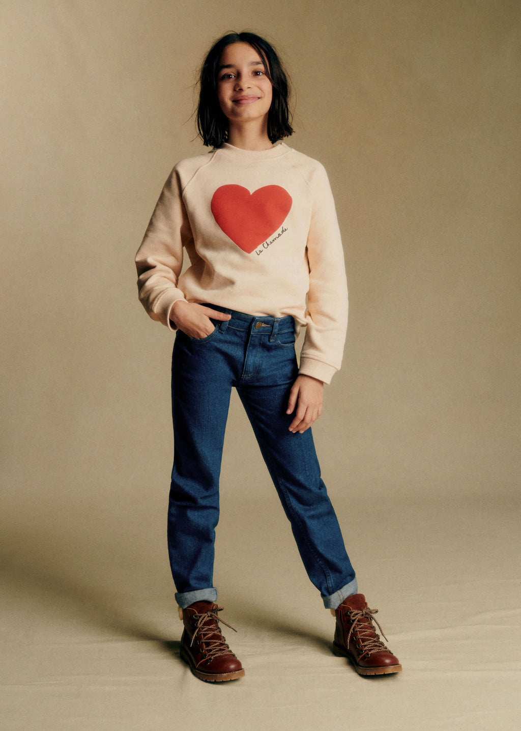 Pantalon Léo - Bleu Denim Foncé