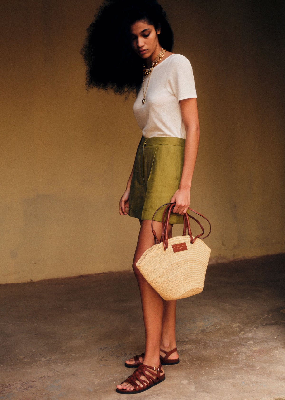 Short Dogan - Olive Doré