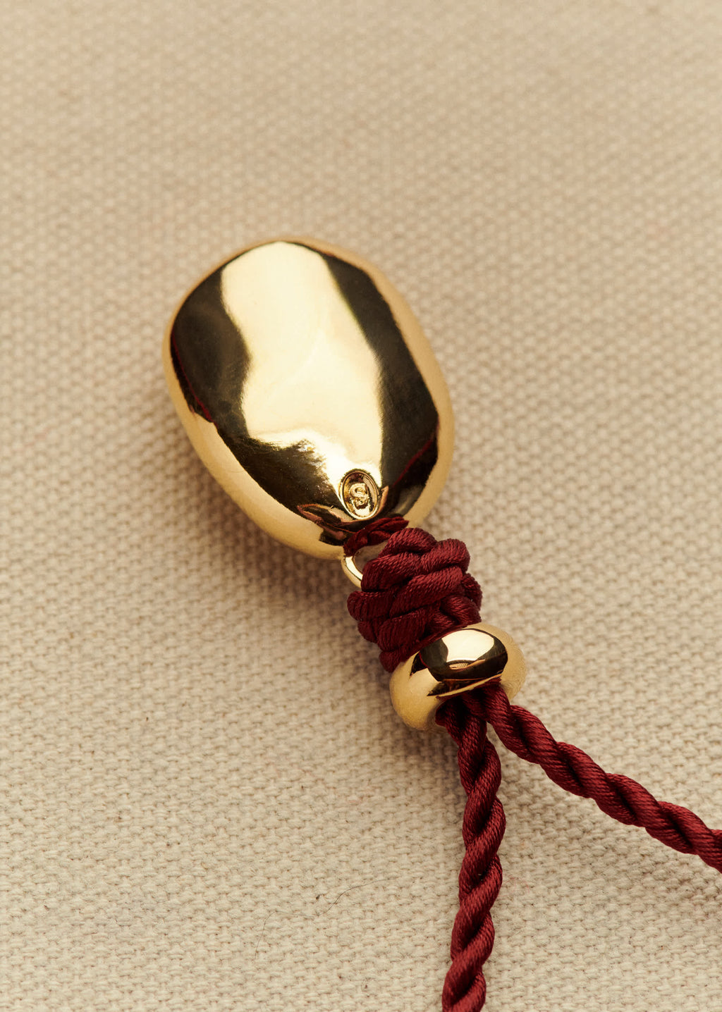 Collier Natacha - Bordeaux Doré