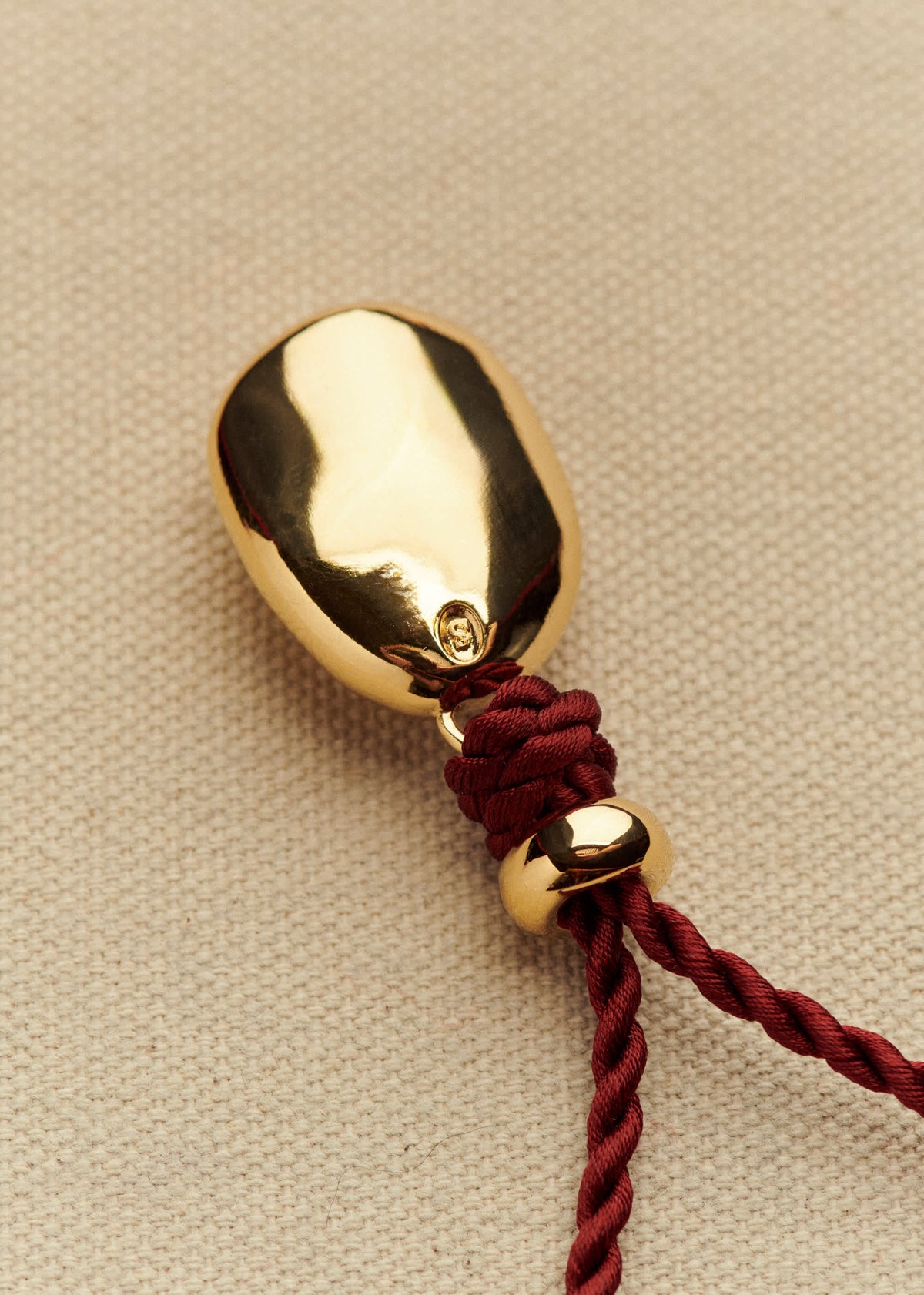 Collier Natacha - Bordeaux Doré