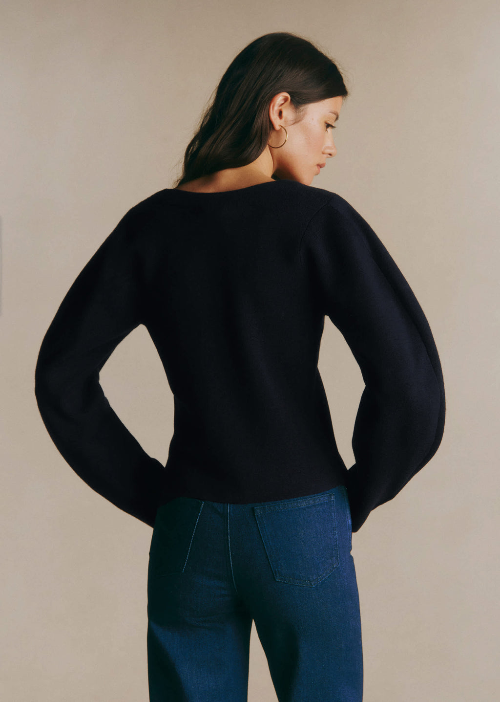 Gilet Anouck - Marine
