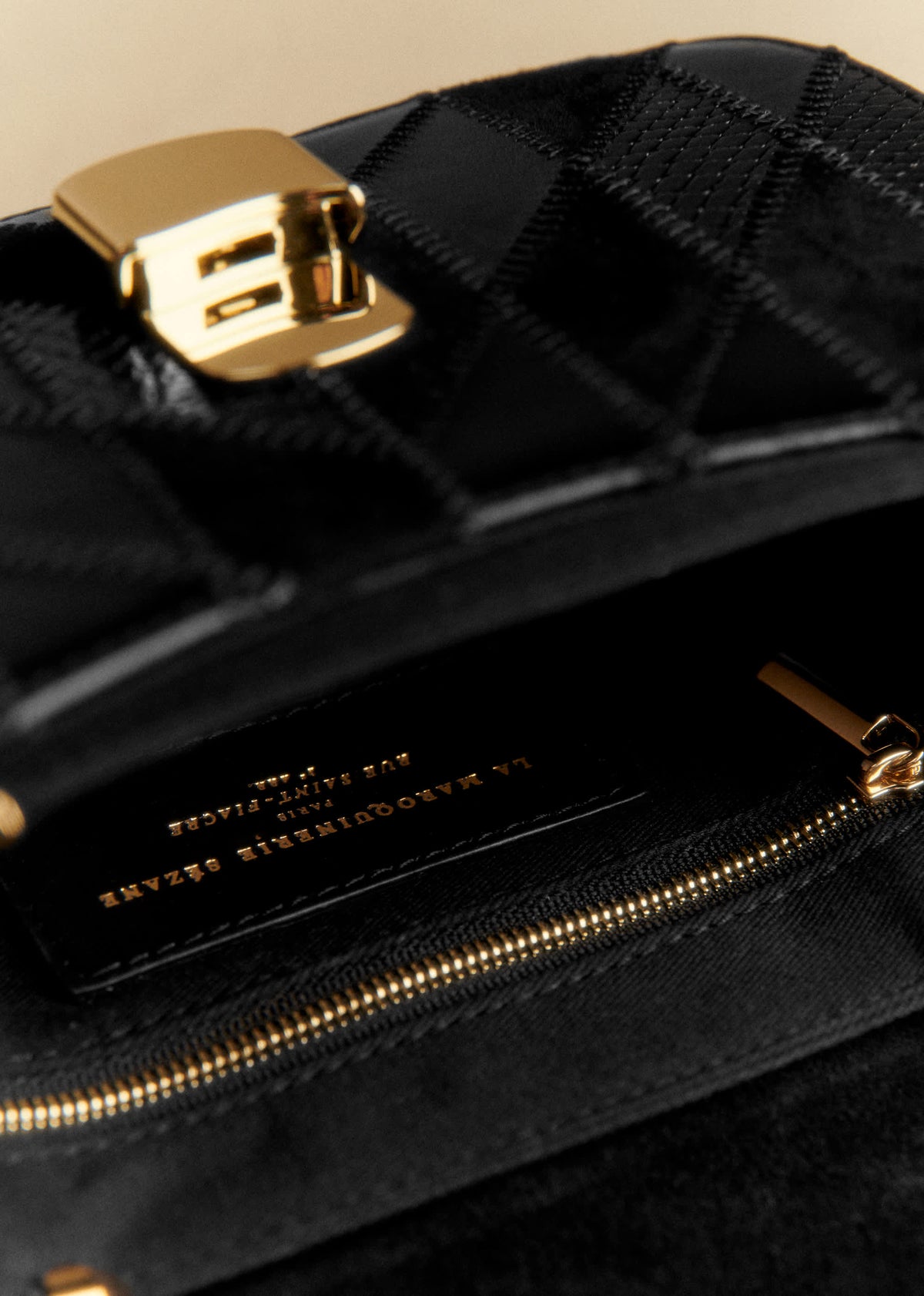 Sac Mini Milo Classique - Noir Patchwork Multi