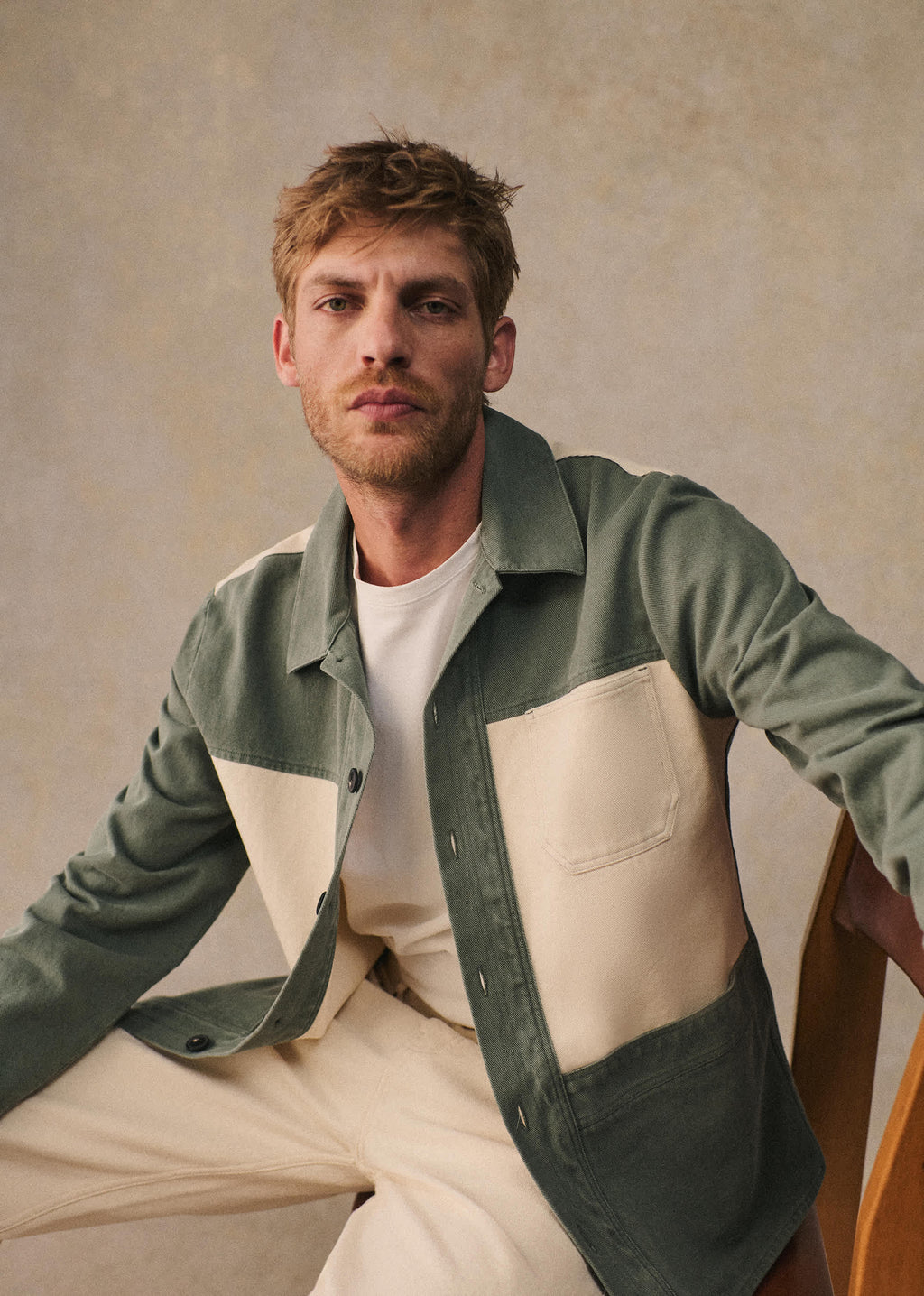 Veste Will Patchwork - Vert