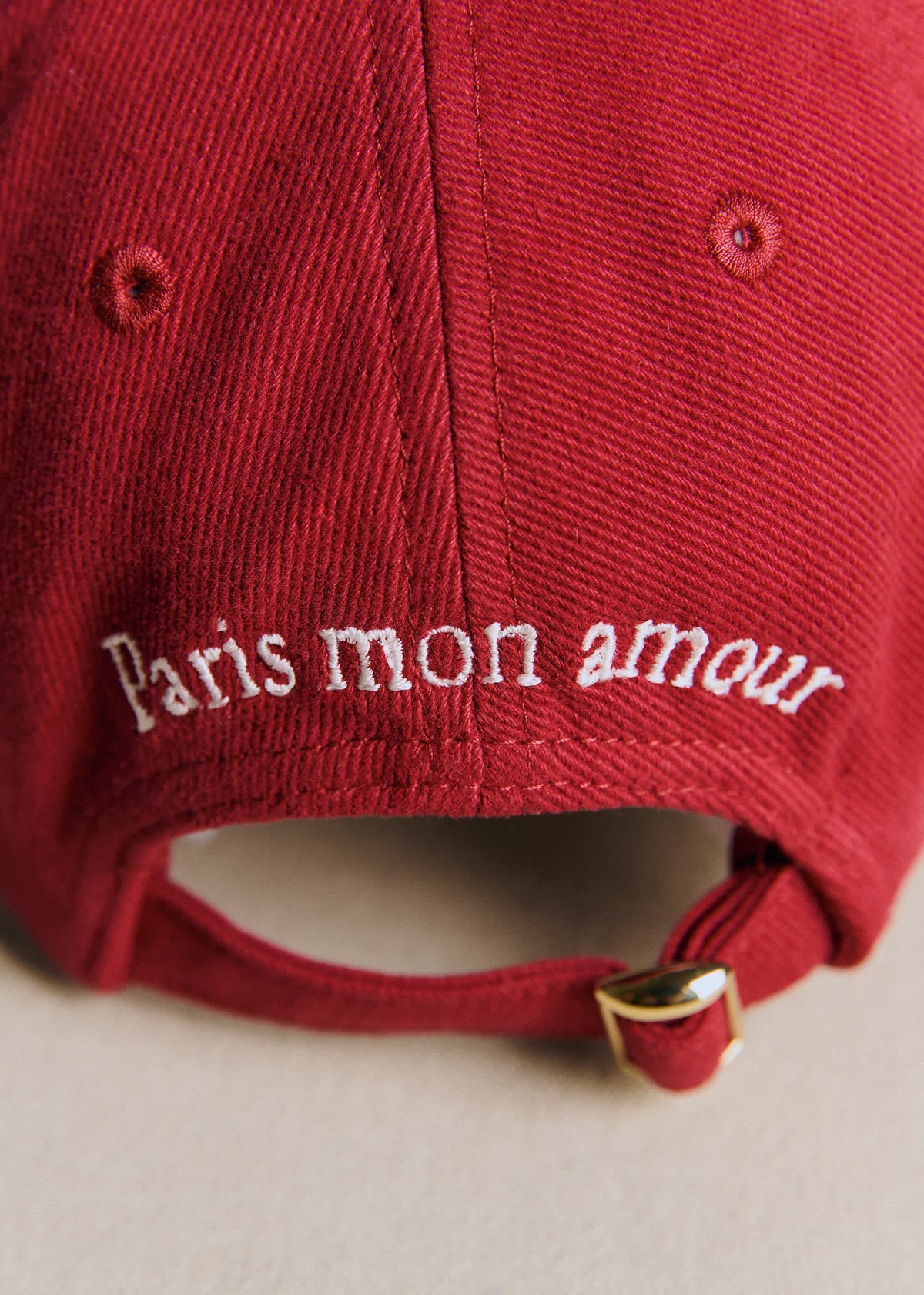 Casquette coeur - Rouge