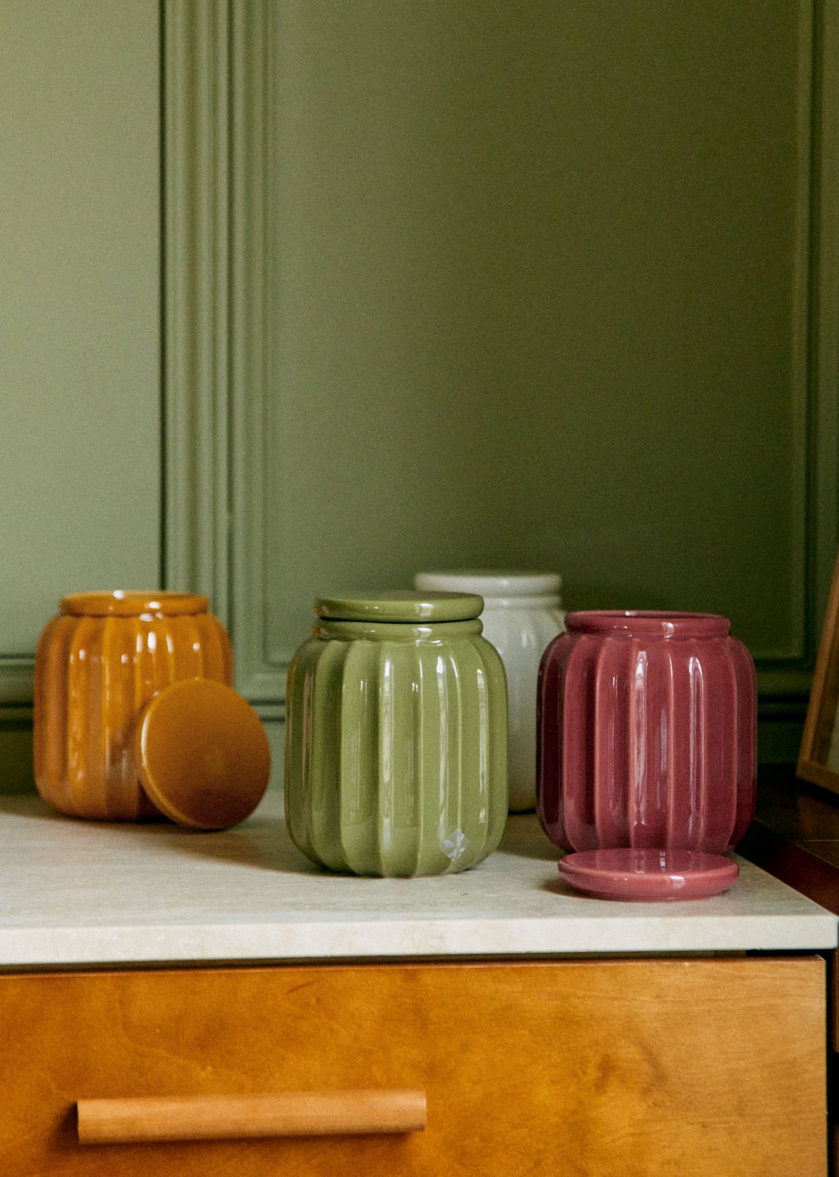 Vase Traviata - Vert Sauge