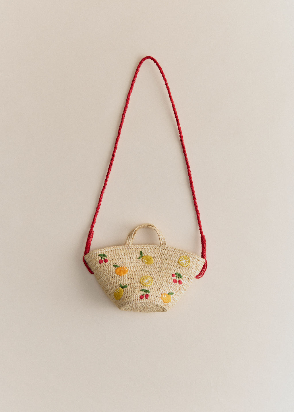 Panier Mimi - Broderie Agrumes