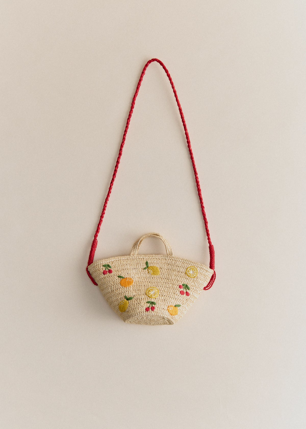 Panier Mimi - Broderie Agrumes