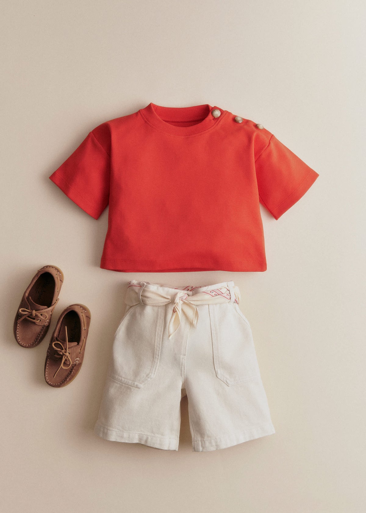 T-Shirt Tara - Corail