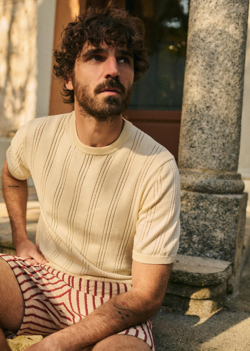 T-Shirt Maille Pio - Écru