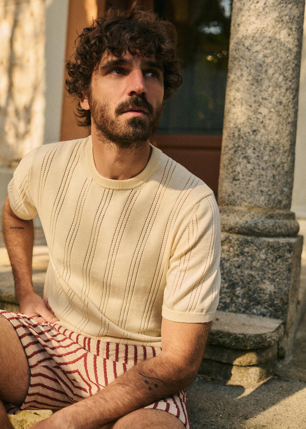 T-Shirt Maille Pio - Écru