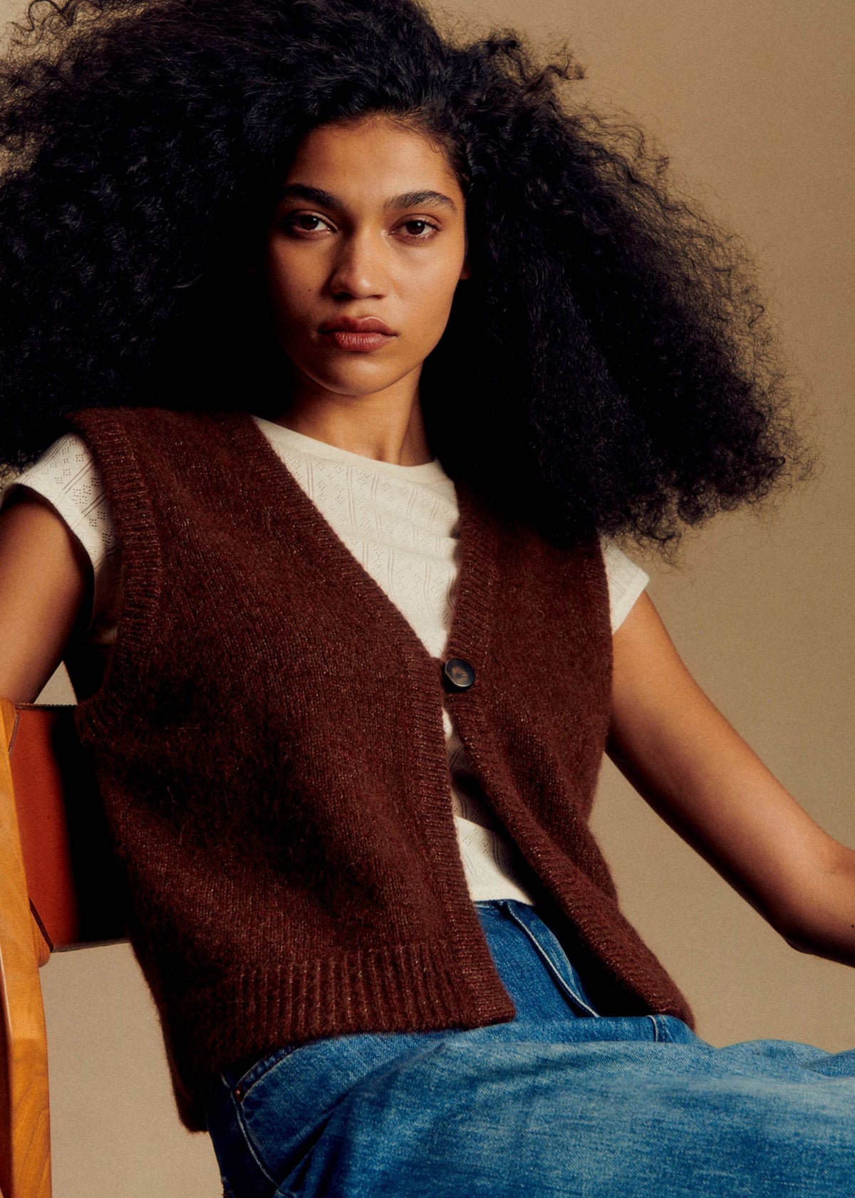 Gilet Maxime - Moka