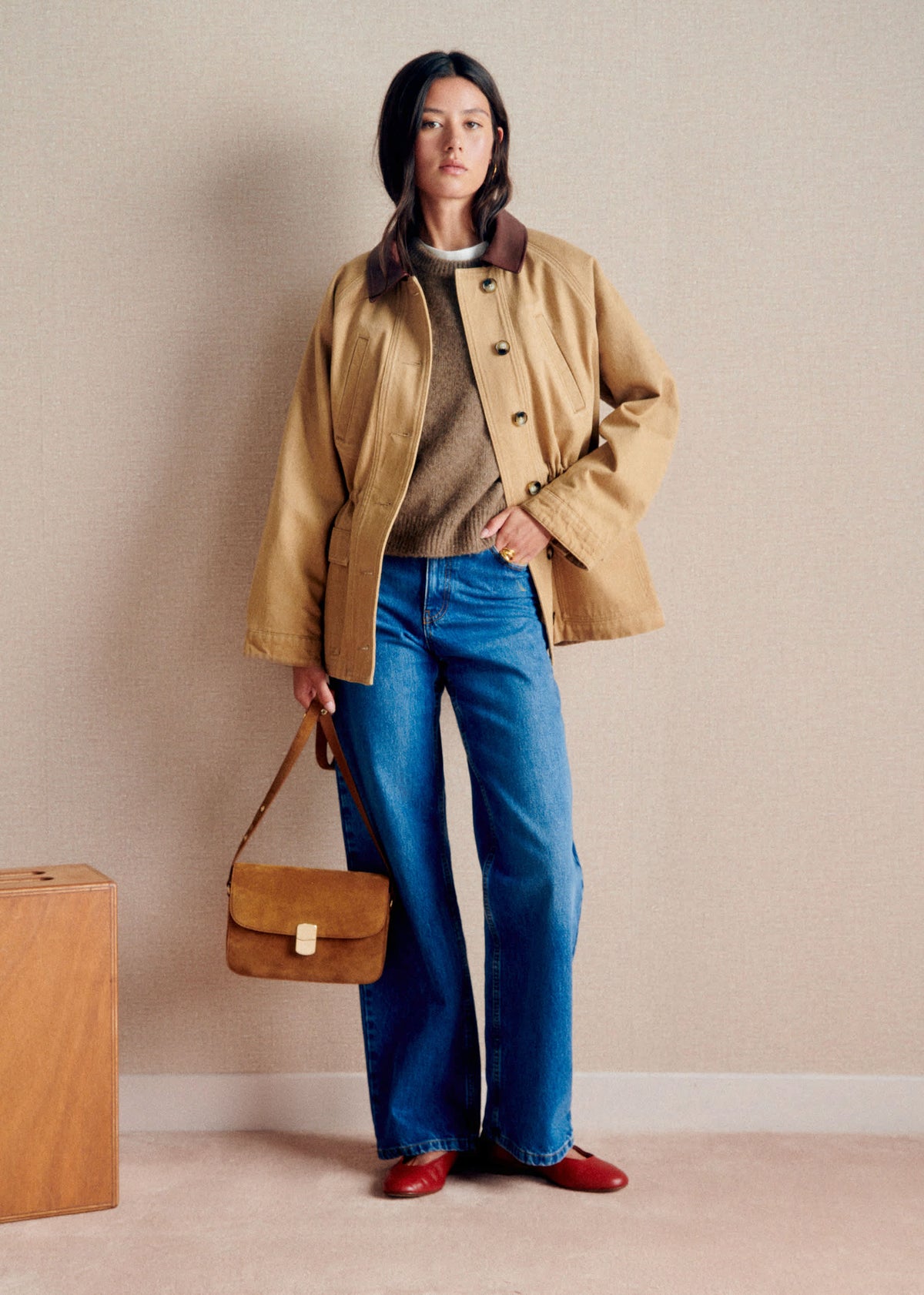 Manteau Edgard - Camel Clair