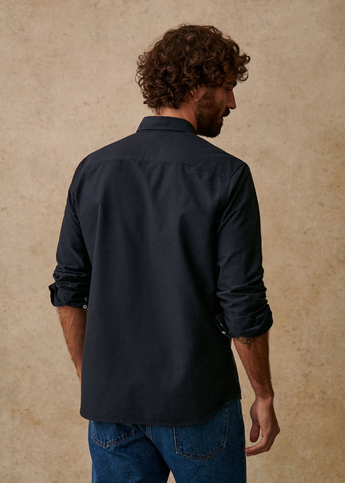 Chemise Charlie Oxford - Marine