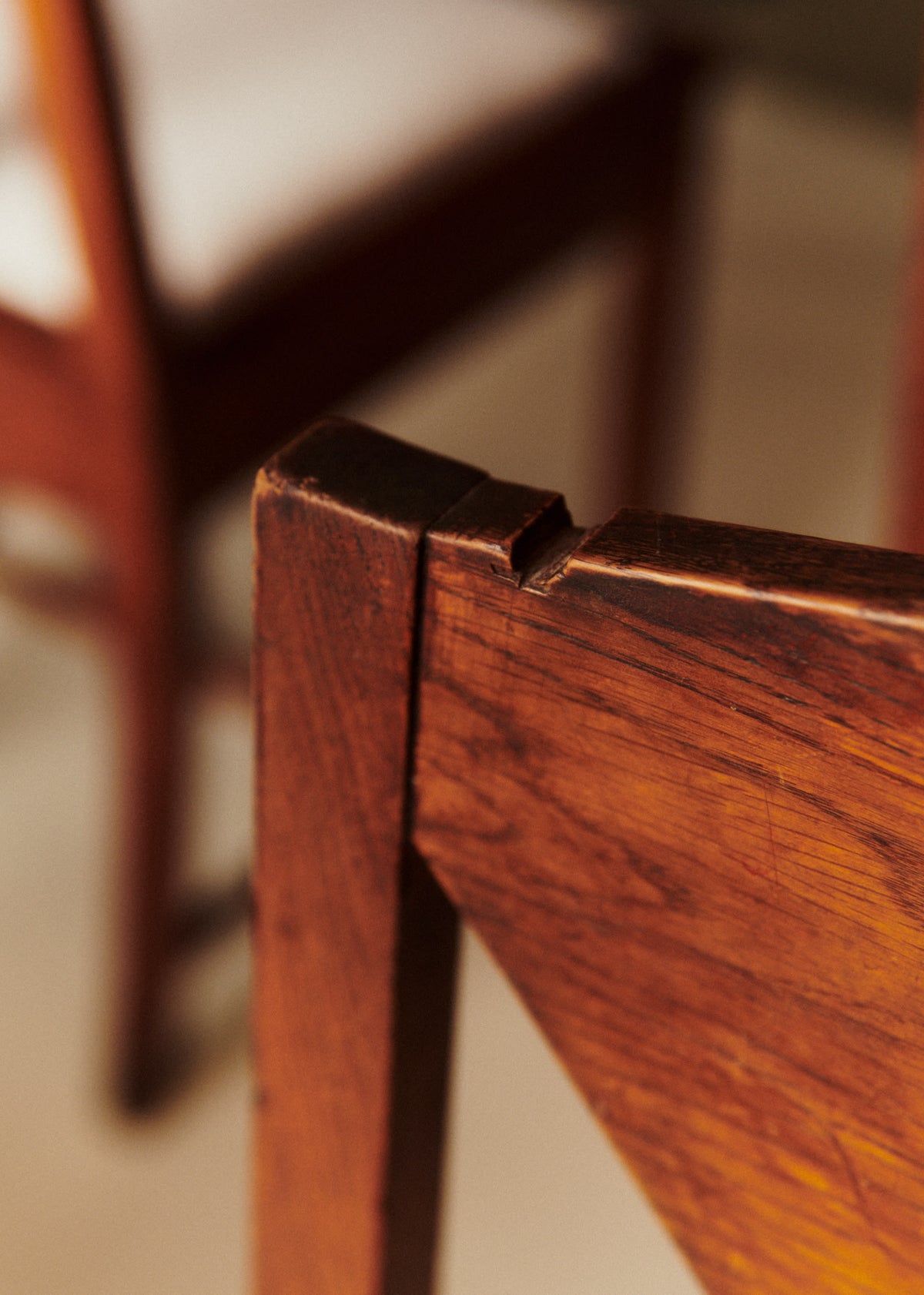Lot de 6 chaises vintage - Bois