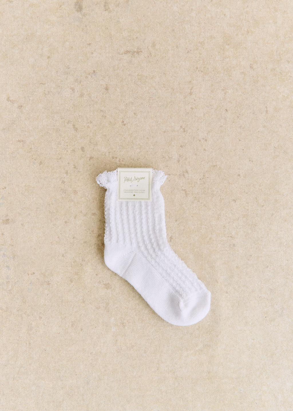 Chaussettes Elena - Blanc
