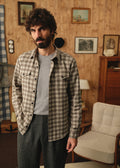 Surchemise Ethan Carreaux - Brun / Beige