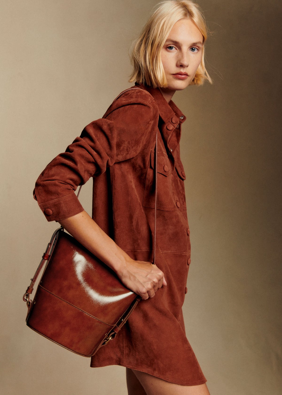 Sac Gary - Acajou Vernis