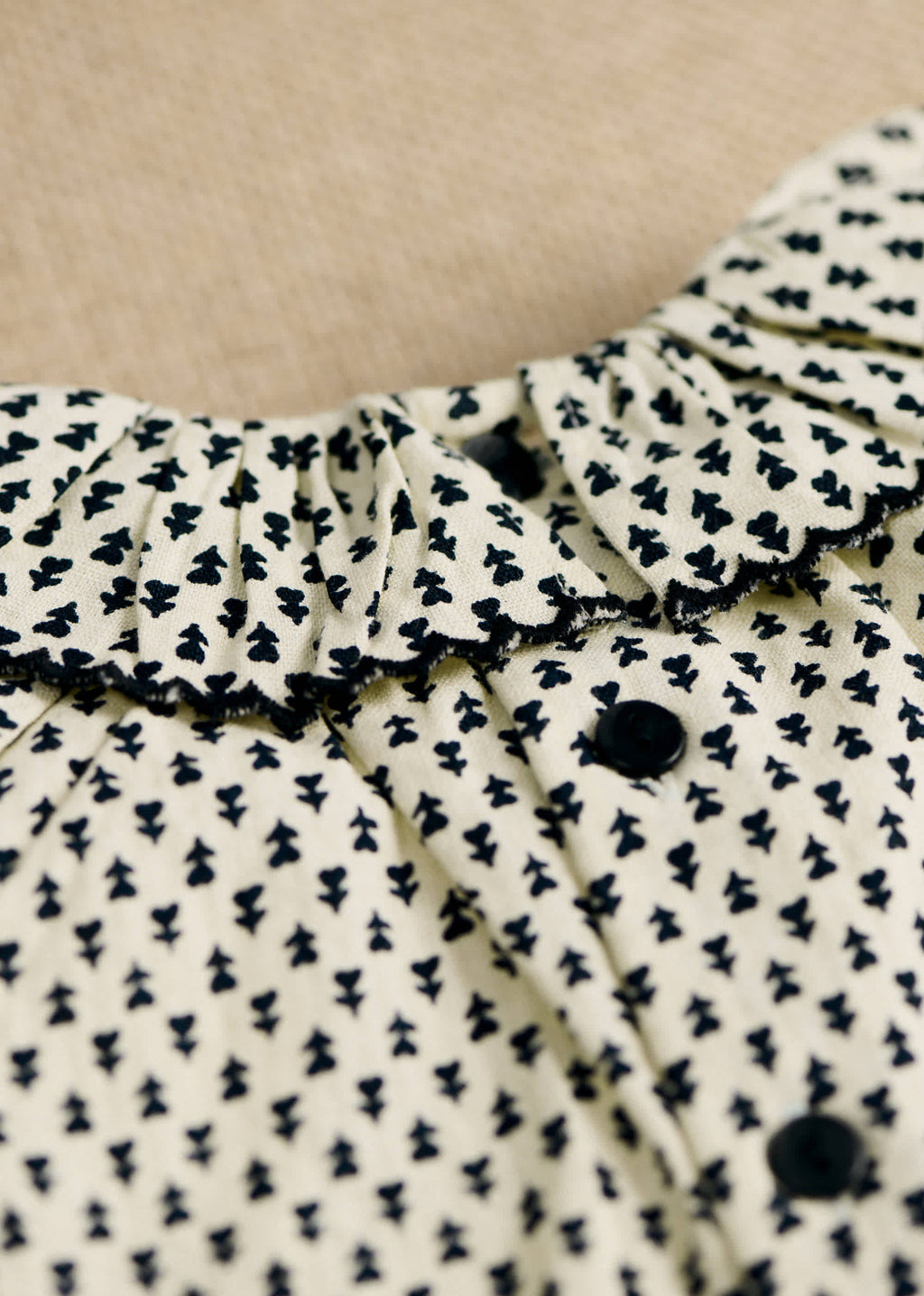 Blouse Héloïse - Fleurs Blockprint