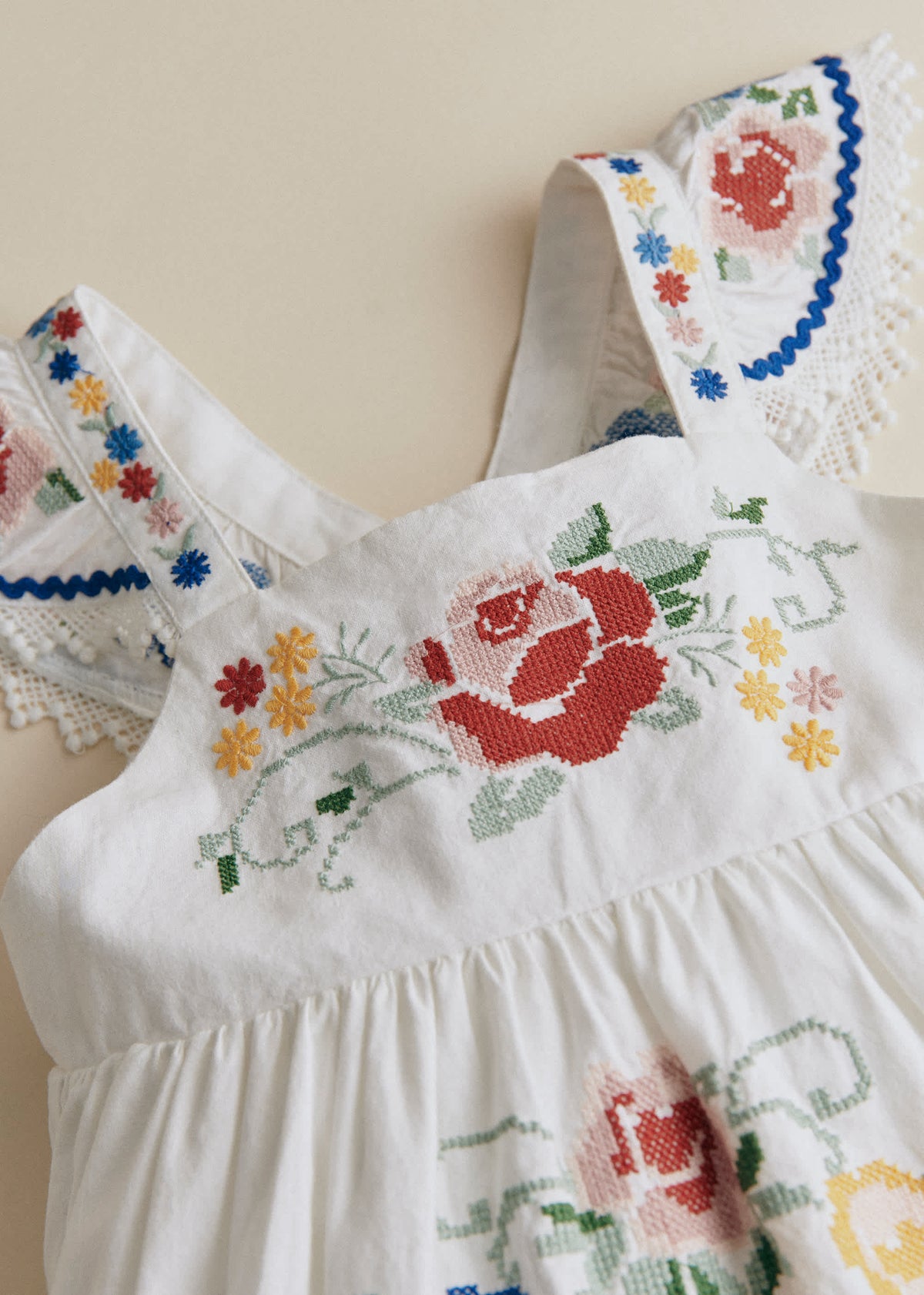Robe Martha - Broderie Placée Spring