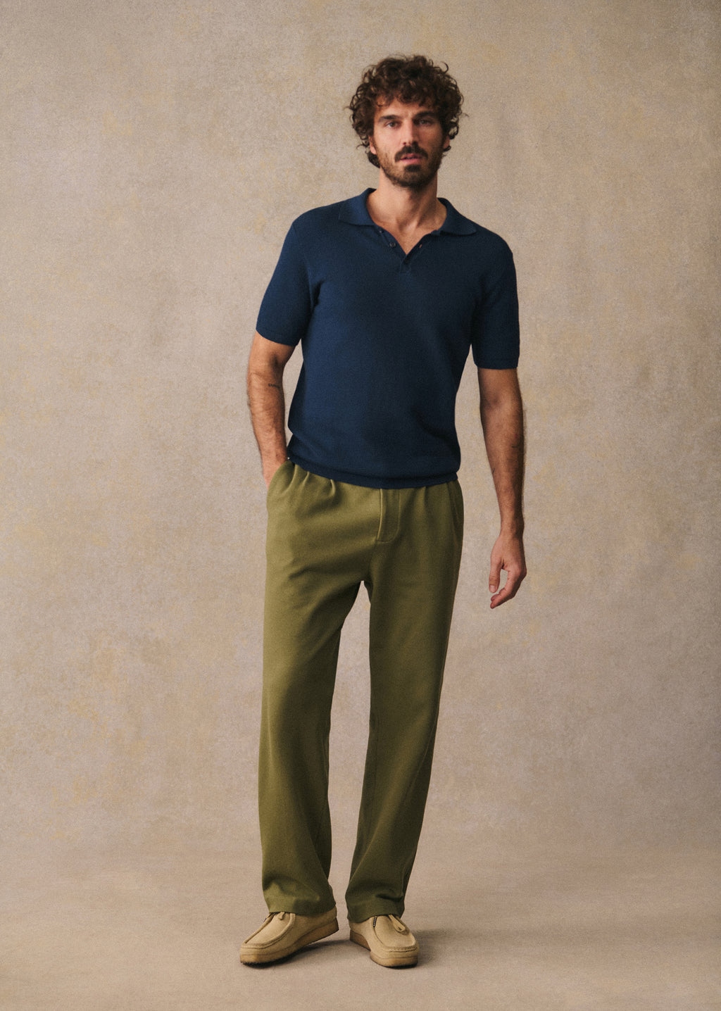 Polo Maille Simeone - Marine