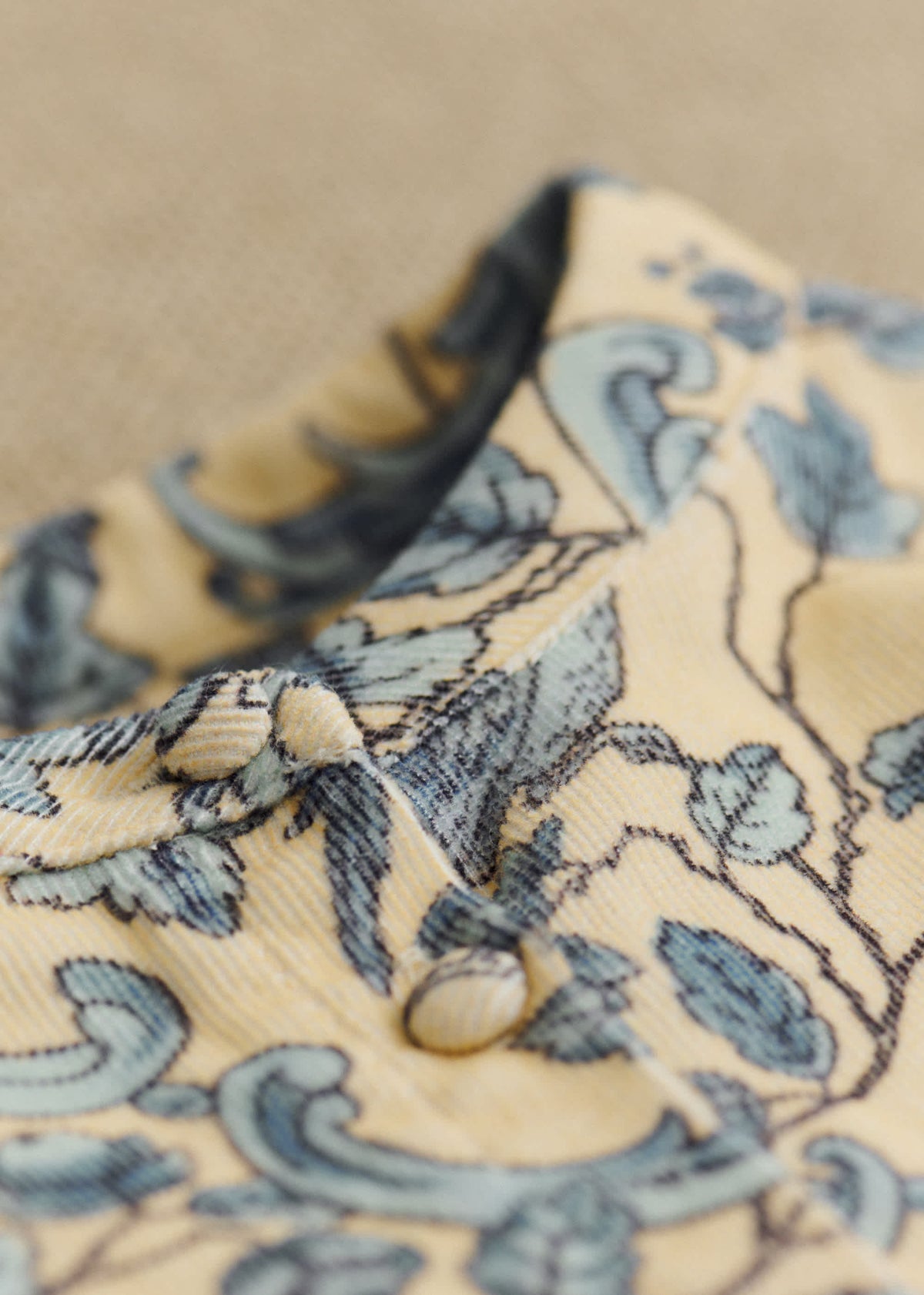 Robe Louise - Petit Sézane x Antoinette Poisson - Imprimé Oiseaux Bleus