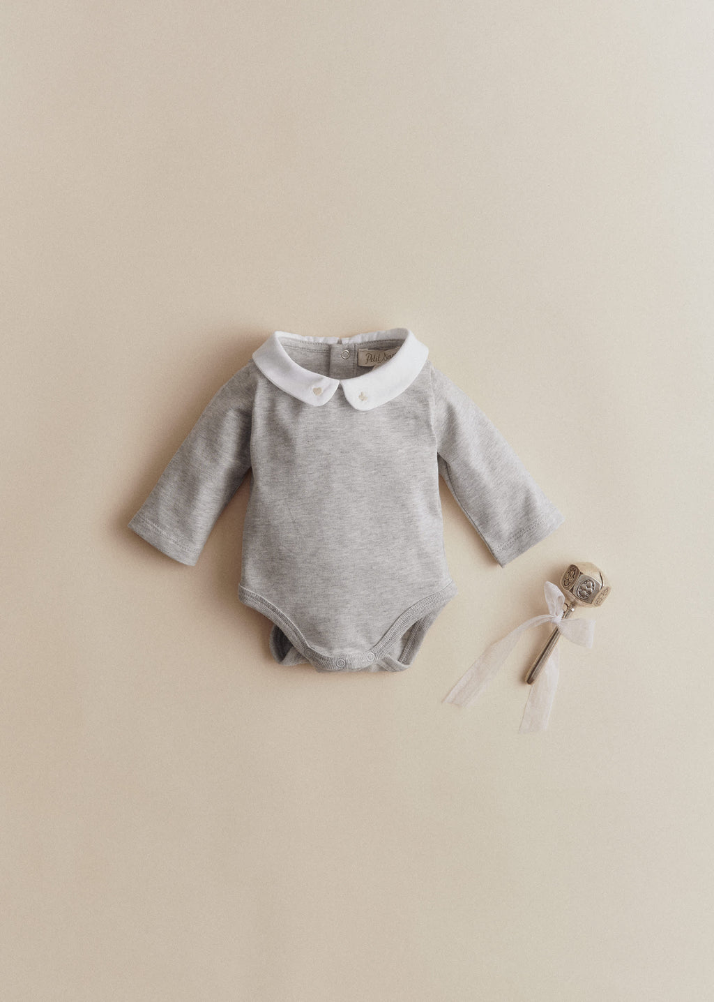 Body Billie - Gris Chiné / Ecru