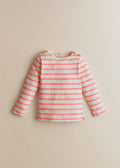 Marinière Colette - Ecru / Rose Fluo