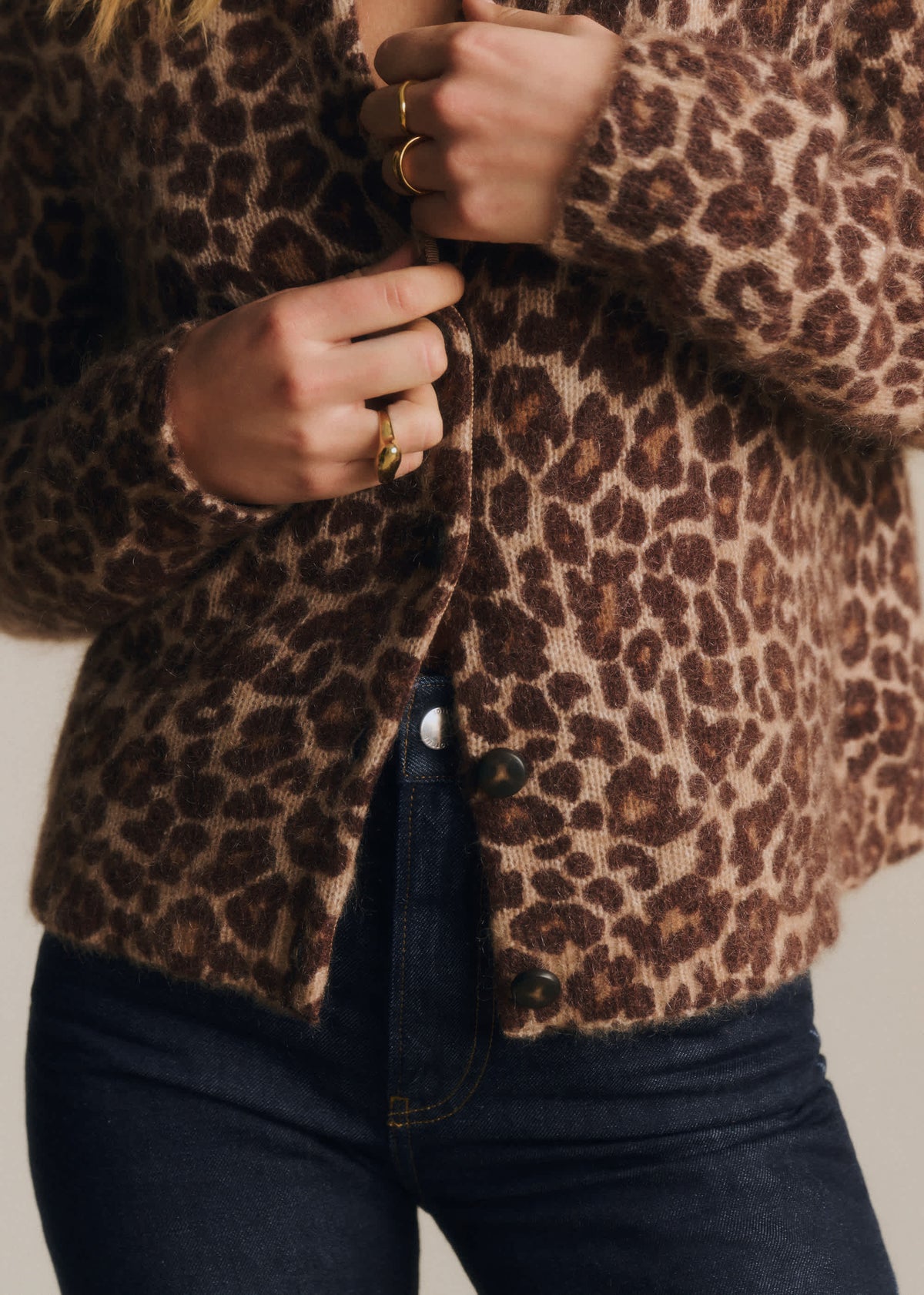 Gilet Rachel - Léopard